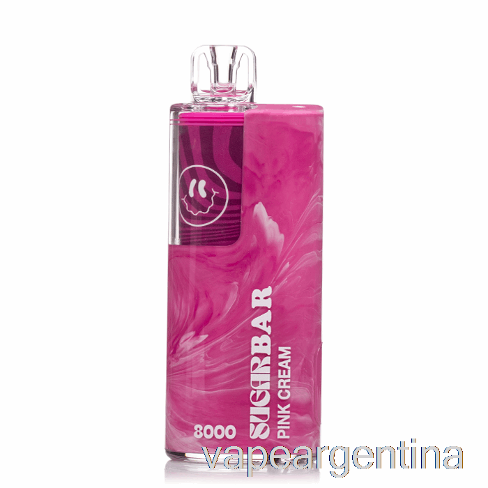 Barra De Azúcar Sb8000 Vape Crema Rosa Desechable Descartable